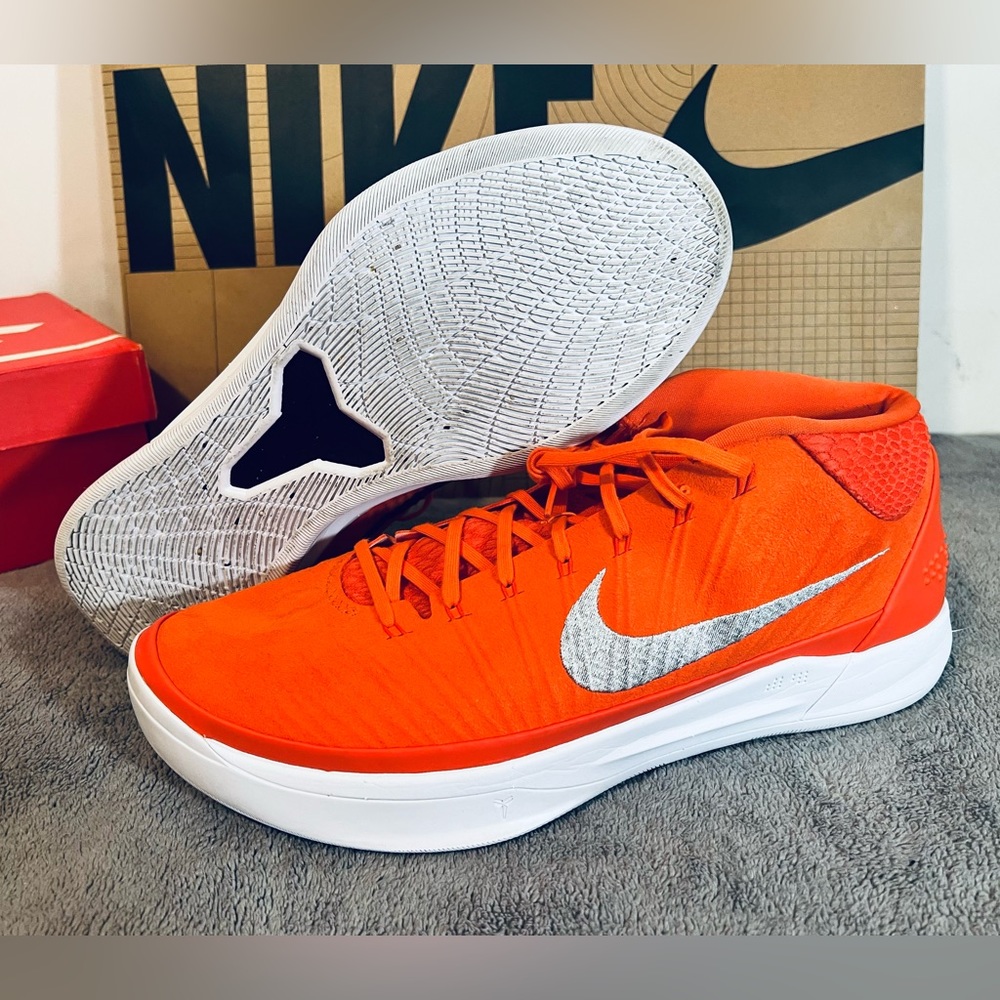 Nike Kobe A.D. Mid Orange Blaze 942521-801 Size 15.5